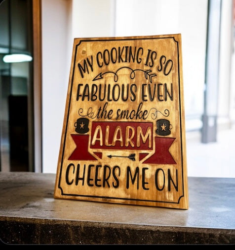 RUSTIC KITCHEN SIGN